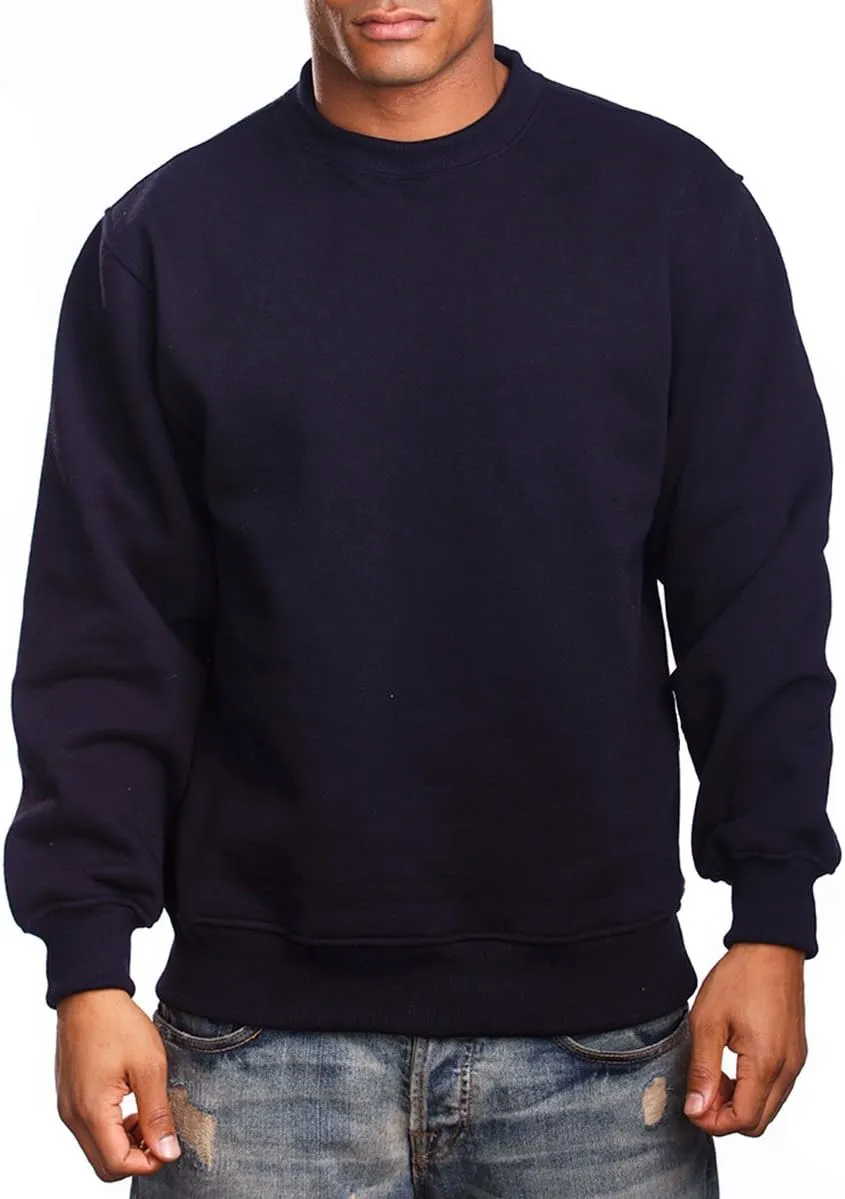 PRO 5 Mens Heavy Weight Fleece Crewneck
