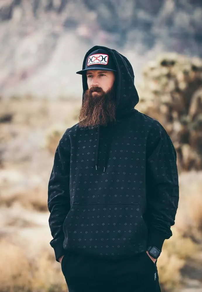 "Mesa" Black/Aztec Hoody