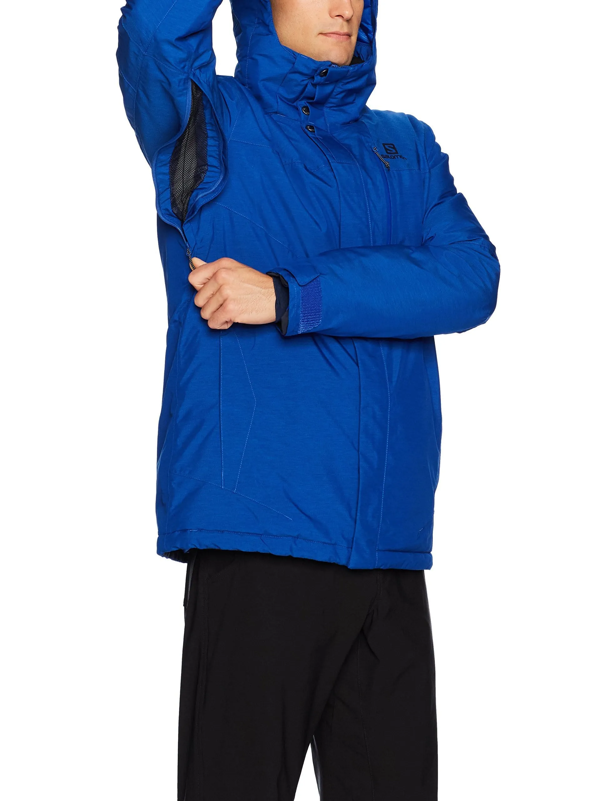SALOMON Men's Fantasy Jacket, Surf The Web Heather, Large