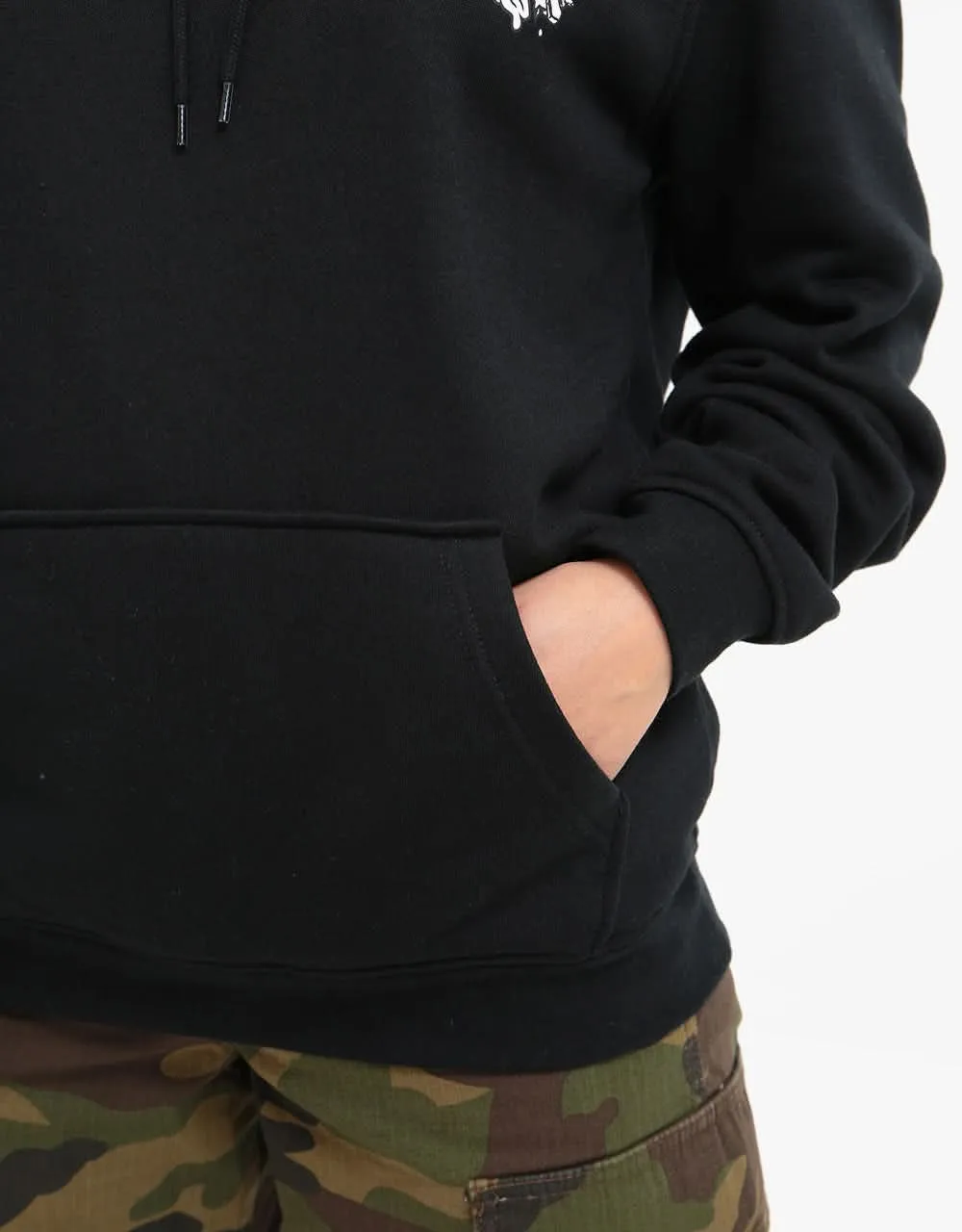 Santa Cruz Universal Hand Pullover Hoodie - Black