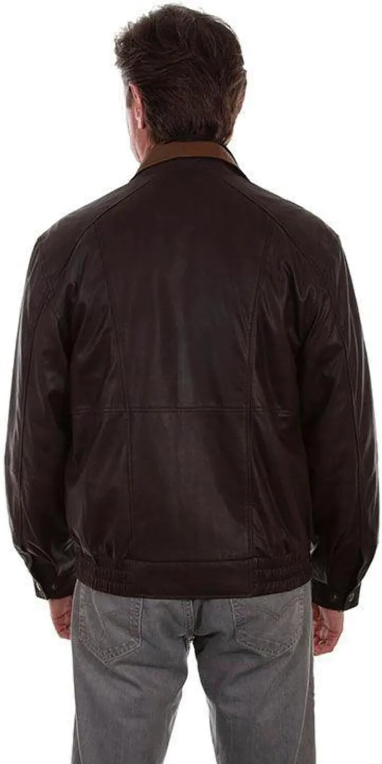 Scully Men's Double Collar Leather Jacket - 48-32_Xxxx