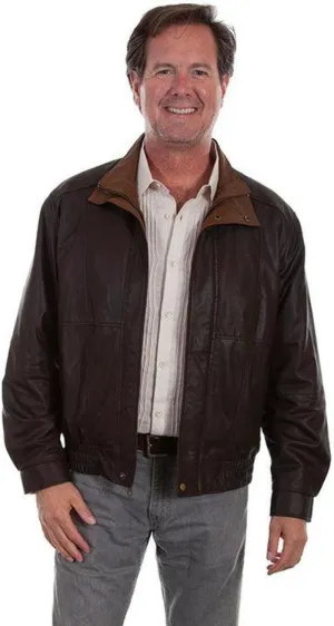 Scully Men's Double Collar Leather Jacket - 48-32_Xxxx