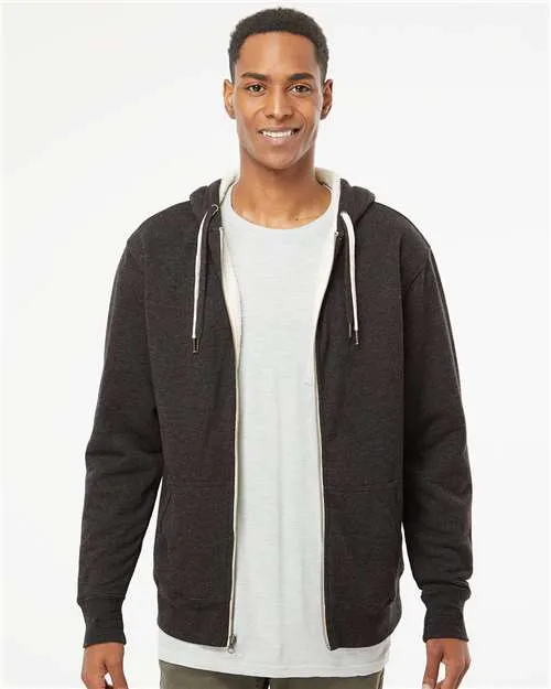 Sherpa-Lined Hooded Sweatshirt - EXP90SHZ