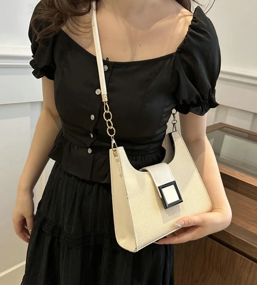 Shoulder Bag for Women Vegan Leather Tote Bag Trendy Hobo Bag Crossbody Bag Small Cute Handbag Purse