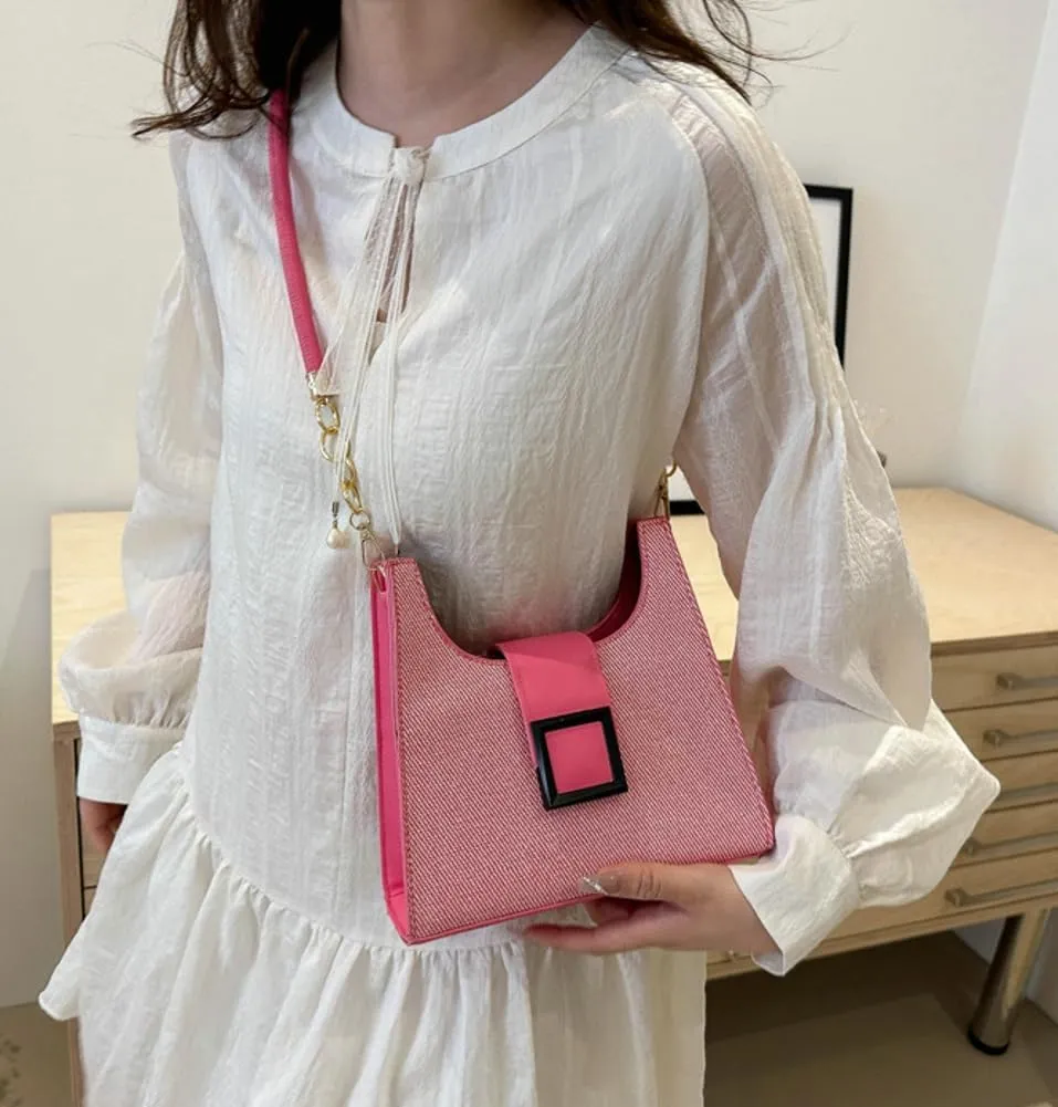 Shoulder Bag for Women Vegan Leather Tote Bag Trendy Hobo Bag Crossbody Bag Small Cute Handbag Purse