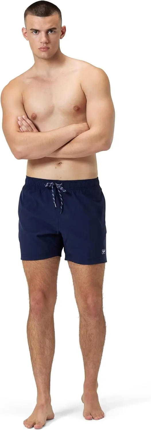 Speedo Men's Swim Trunk Mid Length Essentials Solid