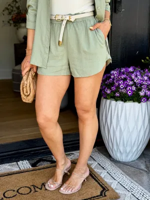 The Perfect Linen Short (Avocado) by Z Supply