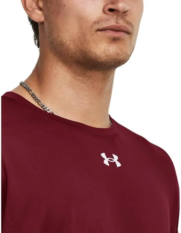 Under Armour Men's Team Tech Loose White/Grey Long Sleeve Shirt
