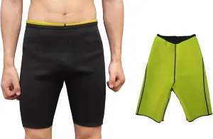 Valentina Mens Hot Body Shaper Shorts Workout Sweat Sauna Pants for Weight Loss
