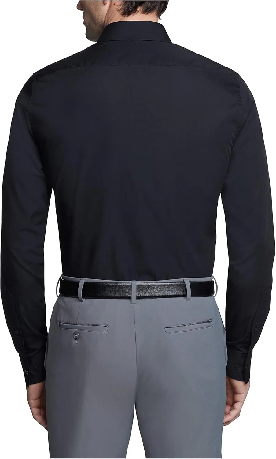 Van Heusen Men's Dress Shirt Fitted Poplin Solid