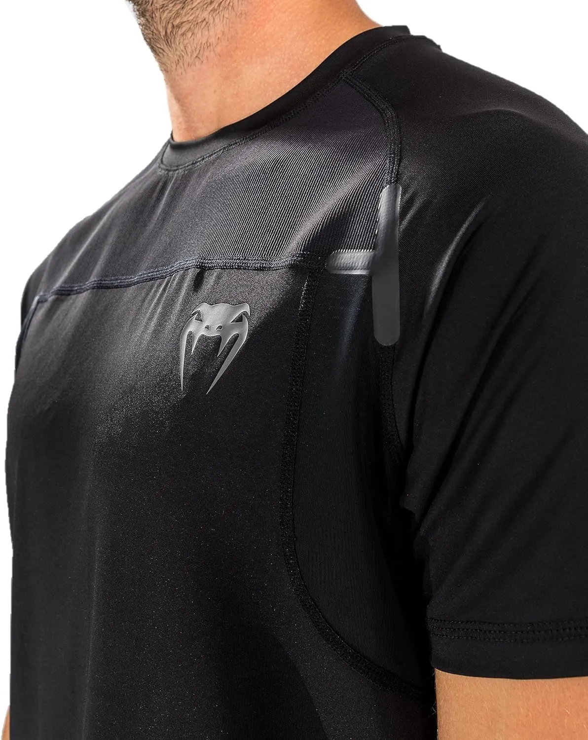 Venum Men's G-fit Air Dry Tech T-Shirt-Black