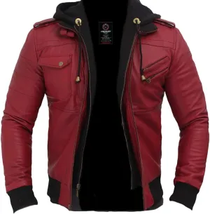 Visionary Modish Men's Fashion Real leather jacket- Genuine Lambskin leather jacket Biker Style-VM19217211