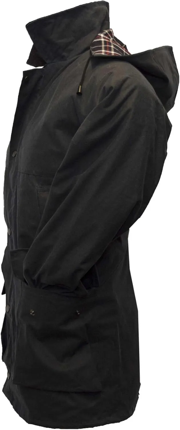 Walker and Hawkes Men's Wax Unpadded Benson Jacket