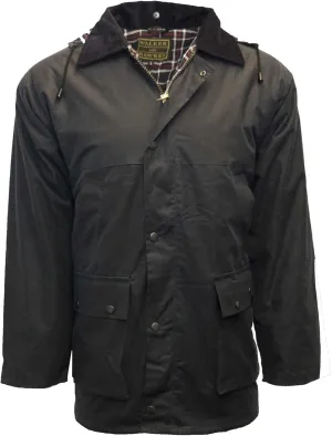 Walker and Hawkes Men's Wax Unpadded Benson Jacket