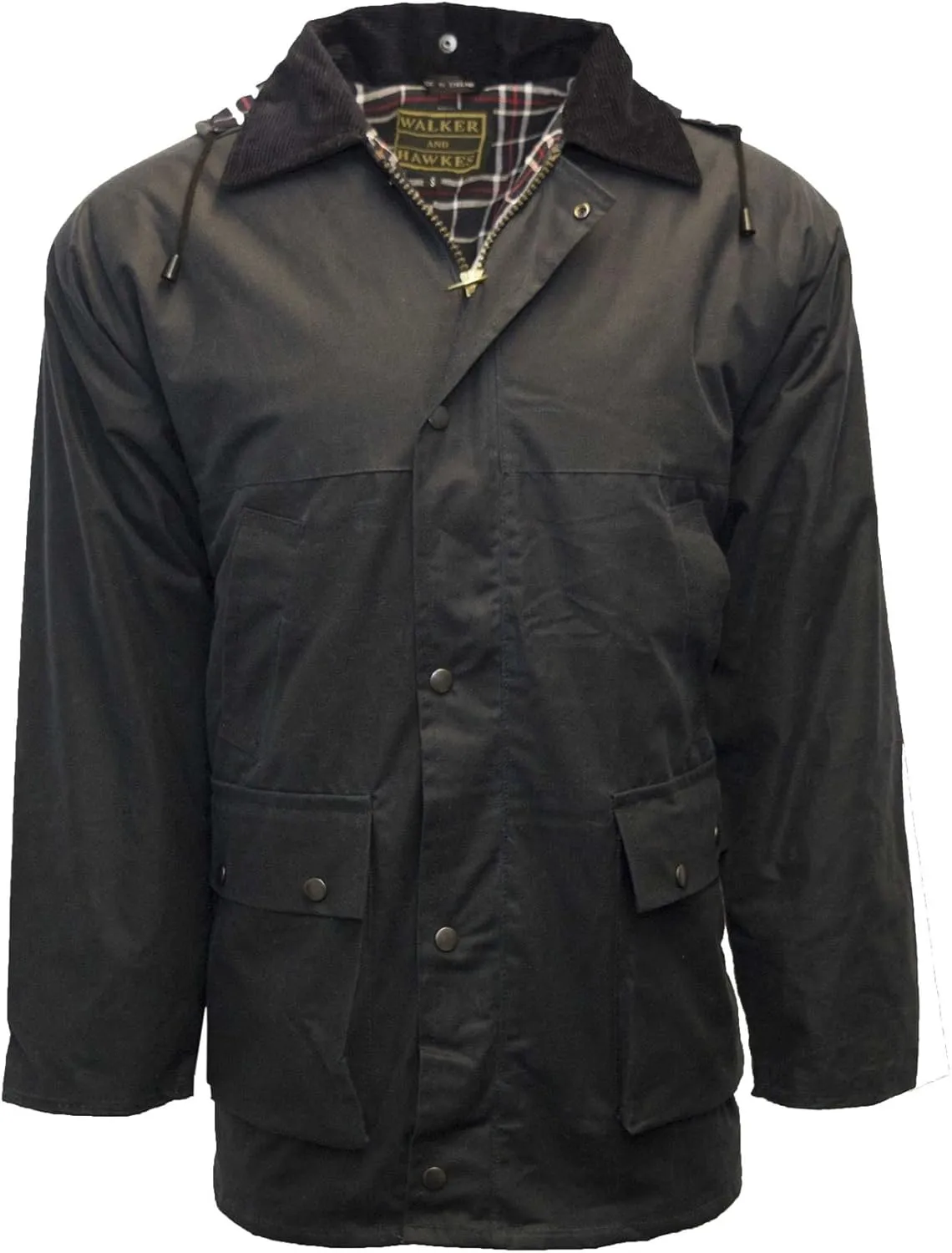 Walker and Hawkes Men's Wax Unpadded Benson Jacket