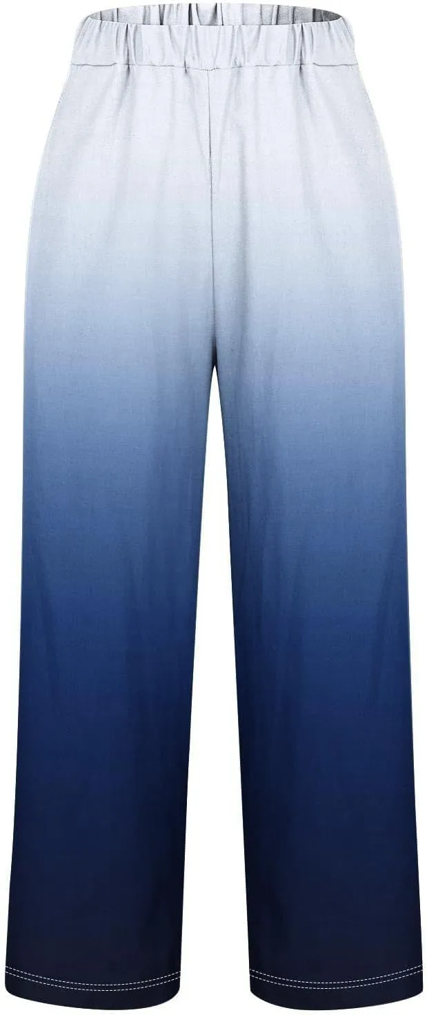 Wide Leg Linen Palazzo Pants for Women Spring Casual Spring Pants for Women Women Linen Wide Pants