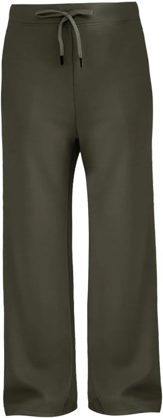 Womens Yoga Pants with Drawstring Pockets Straight-Leg Loose Comfy Modal Lounge Running Active Casual Sweatpants