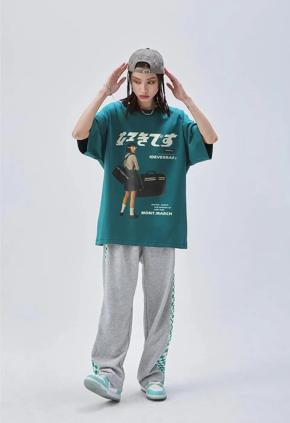 Y2K 90s Vintage Graphic Oversize Shirts Summer Unisex Hipster Printed Casual Tee Streetwear Harajuku Top Tshirt